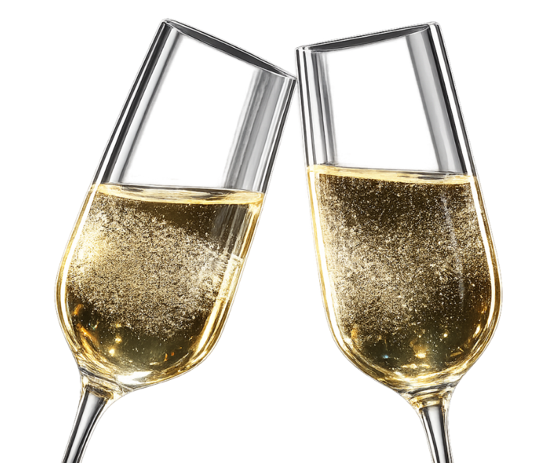 Champagne glasses